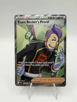 Pokemon TCG, Team Rocket's Petrel, Full Art, Destined Rivals 226/182 Ships Quick - Image 1