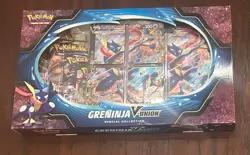 New Sealed Pokemon TCG Greninja V-Union Celebrations Special Collection Box - Image 1
