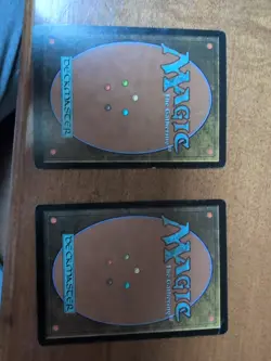 MTG Darksteel Skullclamp Altered Art Borderless Hand Painted x2 - Image 2