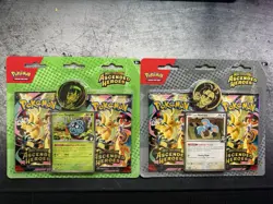Pokemon Mega : Ascended Heroes 2 pack Blisters- Erika and Larry set of 2 sealed - Image 1