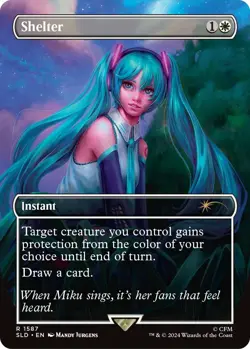 HATSUNE MIKU SAKURA SUPERSTAR Secret Lair English | Factory Sealed | MTG - Image 3