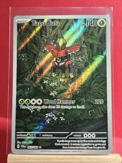 Pokemon TCG Tapu Bulu 065/064 Shrouded Fable Secret Rare Full Art NM - Image 1