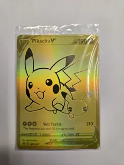 POKEMON TCG PIKACHU V PROMO SWSH145 (SEALED) - Image 1