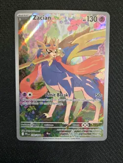 Pokemon Phantasmal Flames Zacian Illustration Rare #100/94 - Image 1