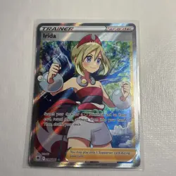 Pokemon TCG Irida 186/189 Astral Radiance Holo Full Art Ultra Rare NM - Image 1