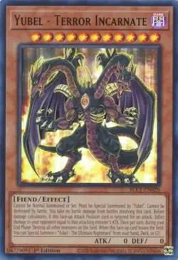 Yubel - Terror Incarnate - BLC1-EN028 - SILVER Ultra Rare - 1st Edition Yugioh - Image 1