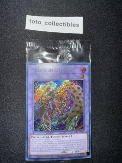 Yugioh Millennium-Eyes Restrict LDS1-EN051 Secret Rare Limited Edition Sealed NM - Image 1