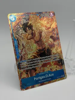 Portgas.D.Ace OP08-052 (Parallel) One Piece R Blue English NM - Image 2
