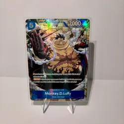 Monkey.D.Luffy OP11-058 Carrying On His Will OP13 Treasure Rare TR One Piece TCG - Image 1