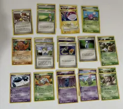 Vintage pokemon 90 card lot 1999-2005 reg, trainer, energy. some duplicates - Image 1