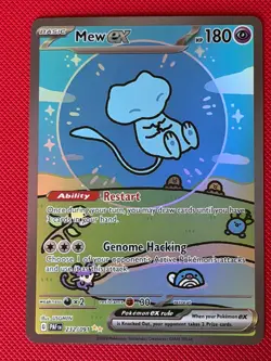 Mew ex 232/091 SIR: Paldean Fates - Pokemon Card - NM - Image 1