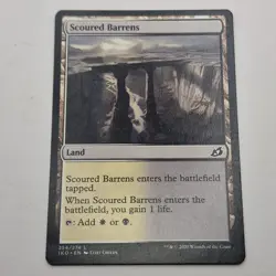 MTG: Scoured Barrens 254/274 - Ikoria Lair of Behemoths 2020 Land Common - Image 1