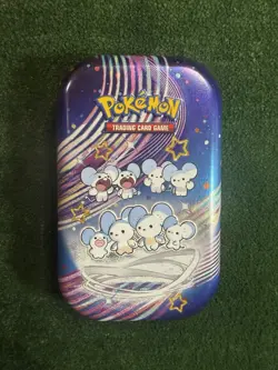 2024 Pokemon Scarlet & Violet Paldean Fates EMPTY Mini Tin - NO CARDS - TIN ONLY - Image 1