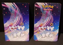 POKEMON MAUSHOLD STICKER & ART CARD PALDEAN FATES MINI TIN - Image 1