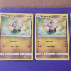 Pokemon TCG 2017 6 Cards Pikachu Jangmo-o Emolga Hakamo- - Image 2