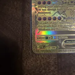 Mega Zygarde ex 124/088 Me03: Perfect Order Holo Pokemon Card - Image 4