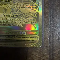 Mega Zygarde ex 124/088 Me03: Perfect Order Holo Pokemon Card - Image 5