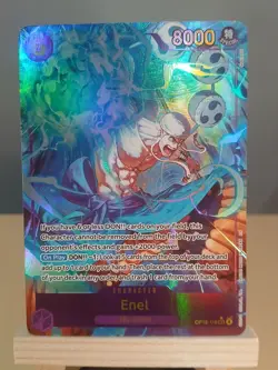 Enel Alternate Art OP15-118 Adventure On Kami’s Island One Piece Foil Card - Image 1