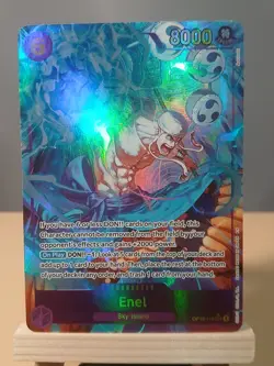 Enel Alternate Art OP15-118 Adventure On Kami’s Island One Piece Foil Card - Image 2