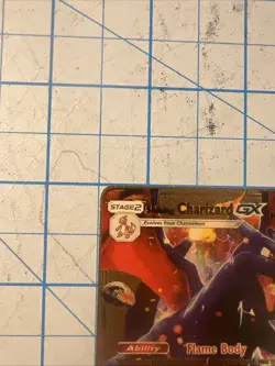 Custom Shining Charizard Gx Gold Foil Fan Art Pokemon Card - Image 2