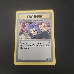 Pokemon Card Here Comes Team Rocket! - 71/82 - Rare WOTC 2000 - NM Never Played - Image 1