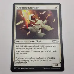 MTG: Anointed Chorister 004/274 - M21 Core Set 2021 White Common - Image 1