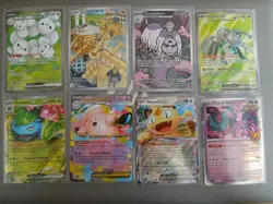 Pokemon EX Holo Card Lot 8x Venusaur, Clefable, Meowth, Durant, Flutter Mane - Image 1