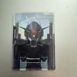 GUNDAM TCG CARD GAME - RESOURCE - GRAZE EIN R-029 C+ FOIL ENGLISH GD03 BRAND NEW - Image 1