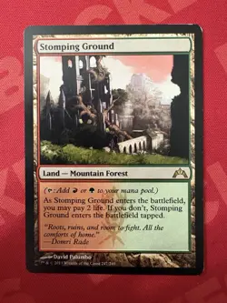 Stomping Ground Regular Rare 247/249 Magic The Gathering Card MTG TCG 2013 GTC - Image 1