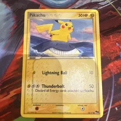 Pikachu - 12/17 - Pokemon Pop Series 5 Non-Holo Card HP - Image 1