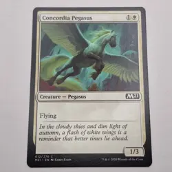MTG: Concordia Pegasus 012/274 - M21 Core Set 2021 White Common - Image 1
