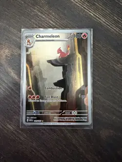 Pokemon TCG Charmeleon Scarlet Violet-151 Illustration Rare Card 169/165 - Image 1