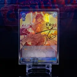 Dorothy Nikke Goddess of Victory Flash Gold Holo Foil Signed Waifu Card - Image 1