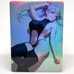 Black Clover Noelle Silva Goddess Anime Waifu ACG Foil Card - Image 1