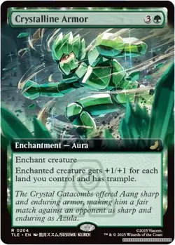 Crystalline Armor (Extended Art) [TLE - 204] - NM [Normal] TCG MTG - Image 1