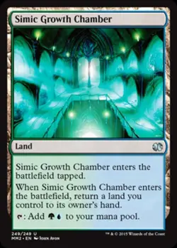 Simic Growth Chamber - Light Play MTG Modern Masters 2015 - Image 1