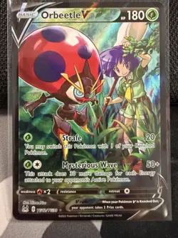 Pokemon Orbeetle v Lost Origin Trainer Gallery Holo Ultra Rare Card TG12/TG30 - Image 1
