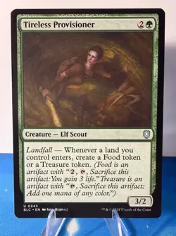 Tireless Provisioner U Commander: Bloomburrow 243 NM - Image 1