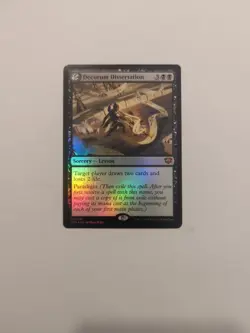 Decorum Dissertation *FOIL* Secrets of Strixhaven NM MTG - Image 1