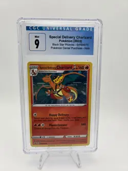 2022 Pokemon Special Delivery Charizard #SWSH075 Pokemon Center Holo BSP CGC 9 - Image 1