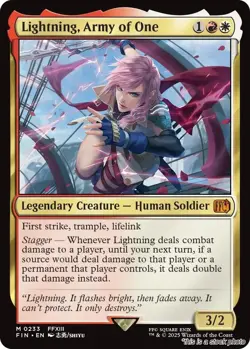 Lightning, Army of One [FIN - 233] - NM [] TCG MTG - Image 1