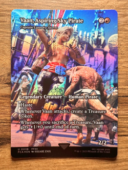 Magic MTG Final Fantasy Vaan, Aspiring Sky Pirate #39 *FOIL* Through The Ages - Image 1