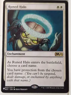 Runed Halo - The List - Magic the Gathering MTG Nice! - Image 1