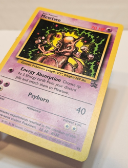 Mewtwo 14 Wizards Black Star Promo Pokemon 1467 - Image 2