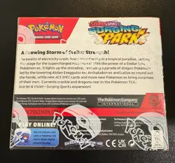 Pokemon TCG Scarlet & Violet Surging Sparks Booster Box factory sealed - Image 3