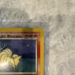 Pokemon Ninetales 80 HP Base Set 012/102 Rare Holo Stage 1 1999 Ken Sugimori - Image 5
