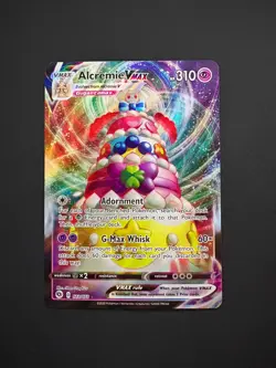 Alcremie VMAX 023/073 Pokemon Champion's Path Holo Rare Near Mint (NM) 2020 - Image 1