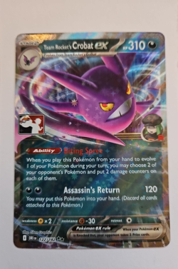 Team Rocket's Crobat Ex Prize Pack Series 8 Play Pokemon Near Mint - Image 1