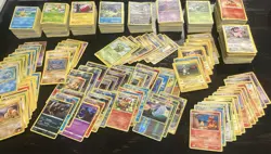 Damaged Pokemon Card Lot WOTC Black White XY 500+ - Image 2