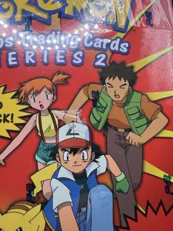 Pokemon Topps Series 2 Booster Box 10 Packs #2556 Hobby + Bonus Pack SEALED! RIP - Image 3